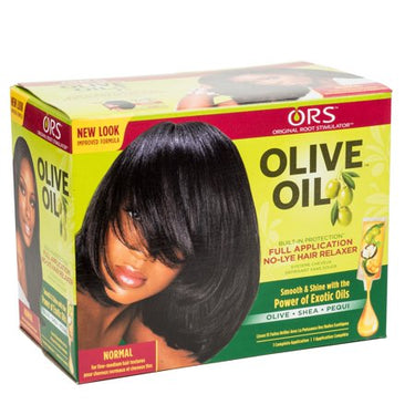 ORS Olive Oil No-Lye Hair Relaxer – Normal Strength - ANNS BEAUTY SUPPLY